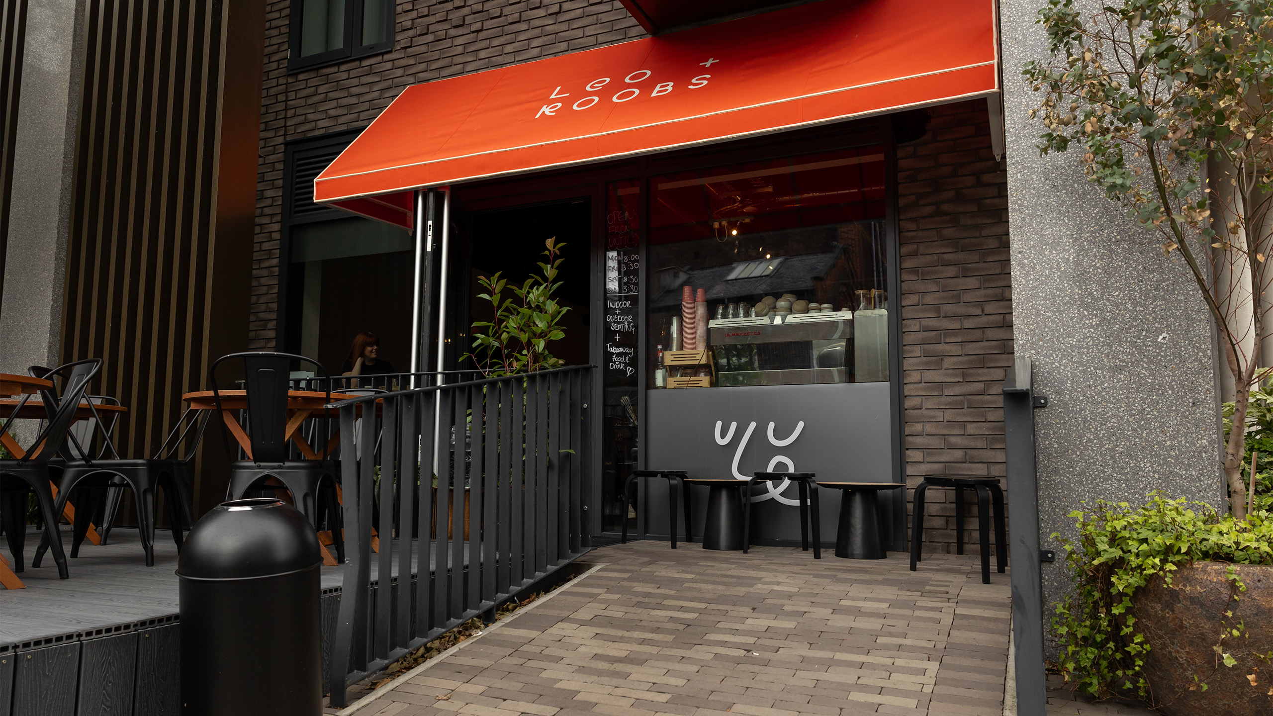 Leo and Roobs cafe in Salford