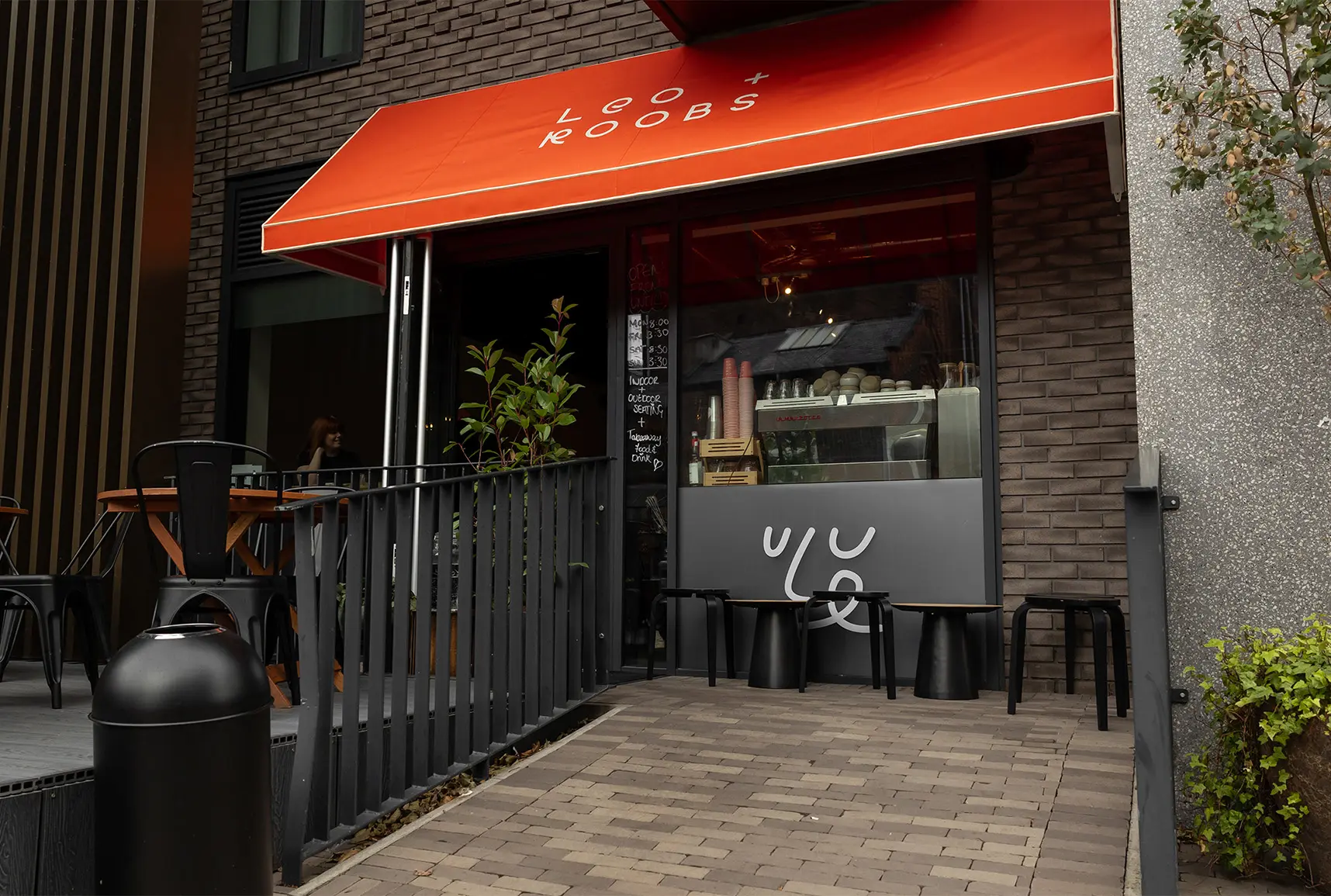 Leo and Roobs cafe in Salford