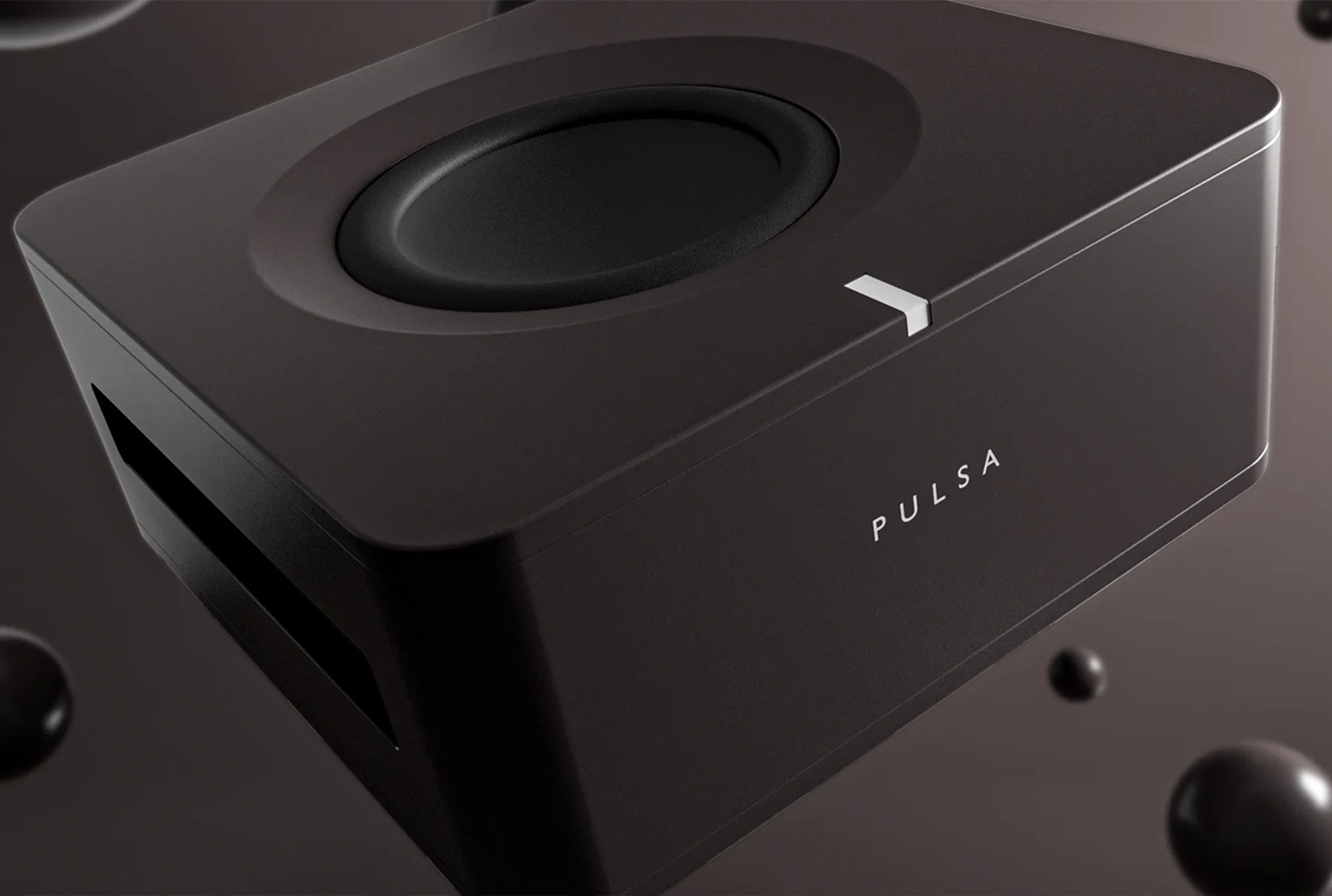Pulsa speaker as a 3D product advertisement